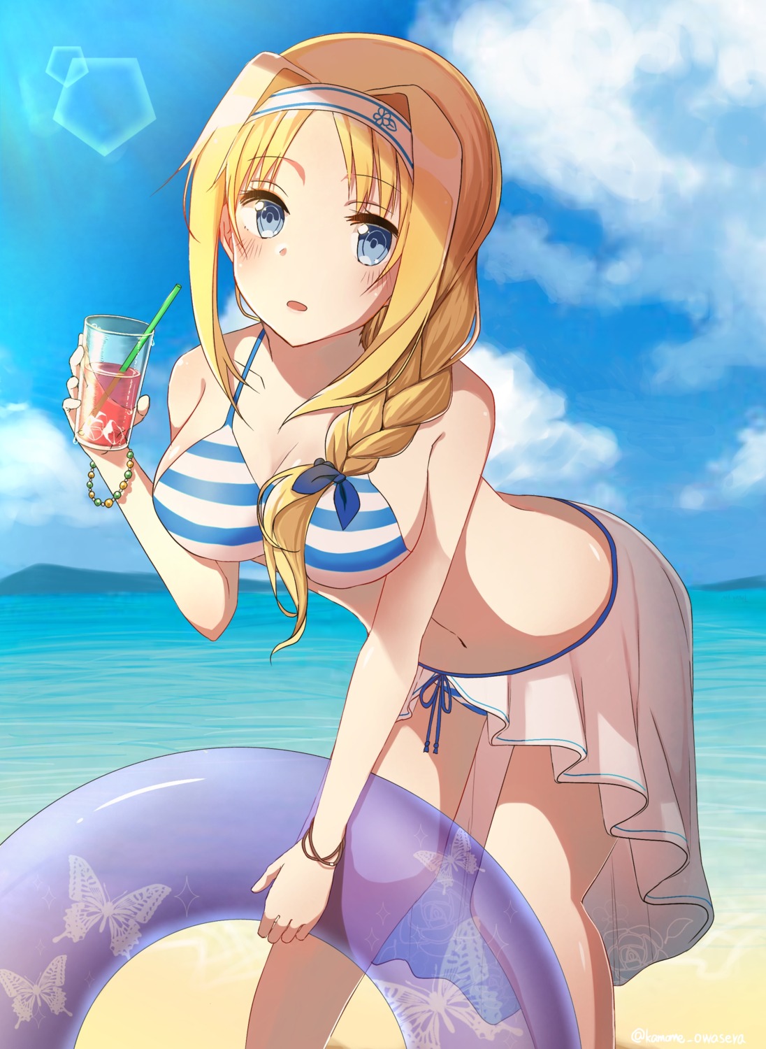 alice_zuberg, bikini, cleavage, enokimo_me, swimsuits, sword_art_online, sword_art_online_alicization