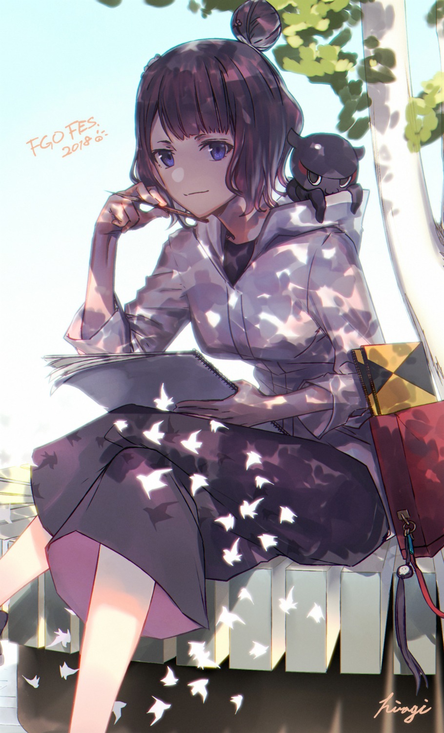 fate/grand_order, katsushika_hokusai_(fate), kibou