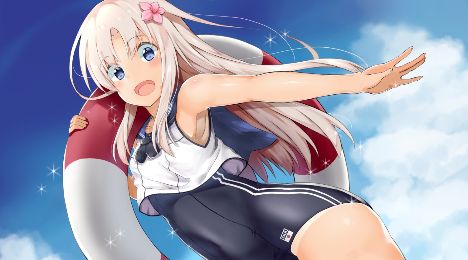 hcci_pcci, kantai_collection, ro-500, school_swimsuit, seifuku, swimsuits, tan_lines