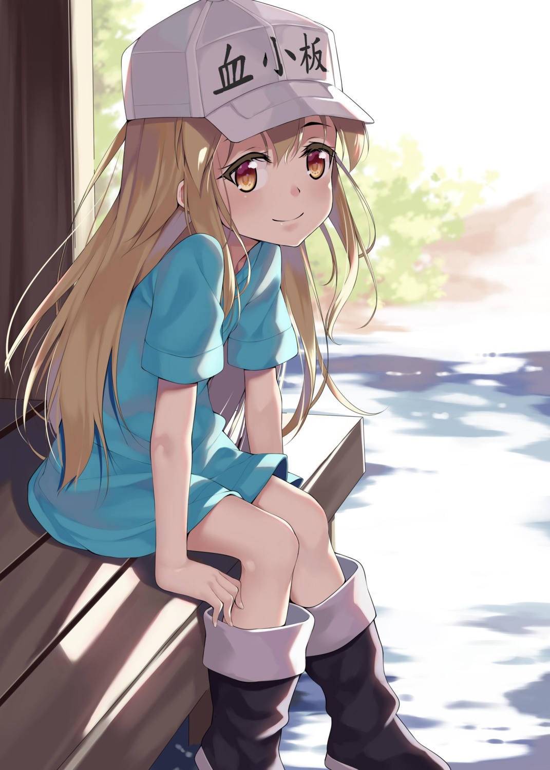 aoi_(buzhuen444), hataraku_saibou, platelet_(hataraku_saibou)