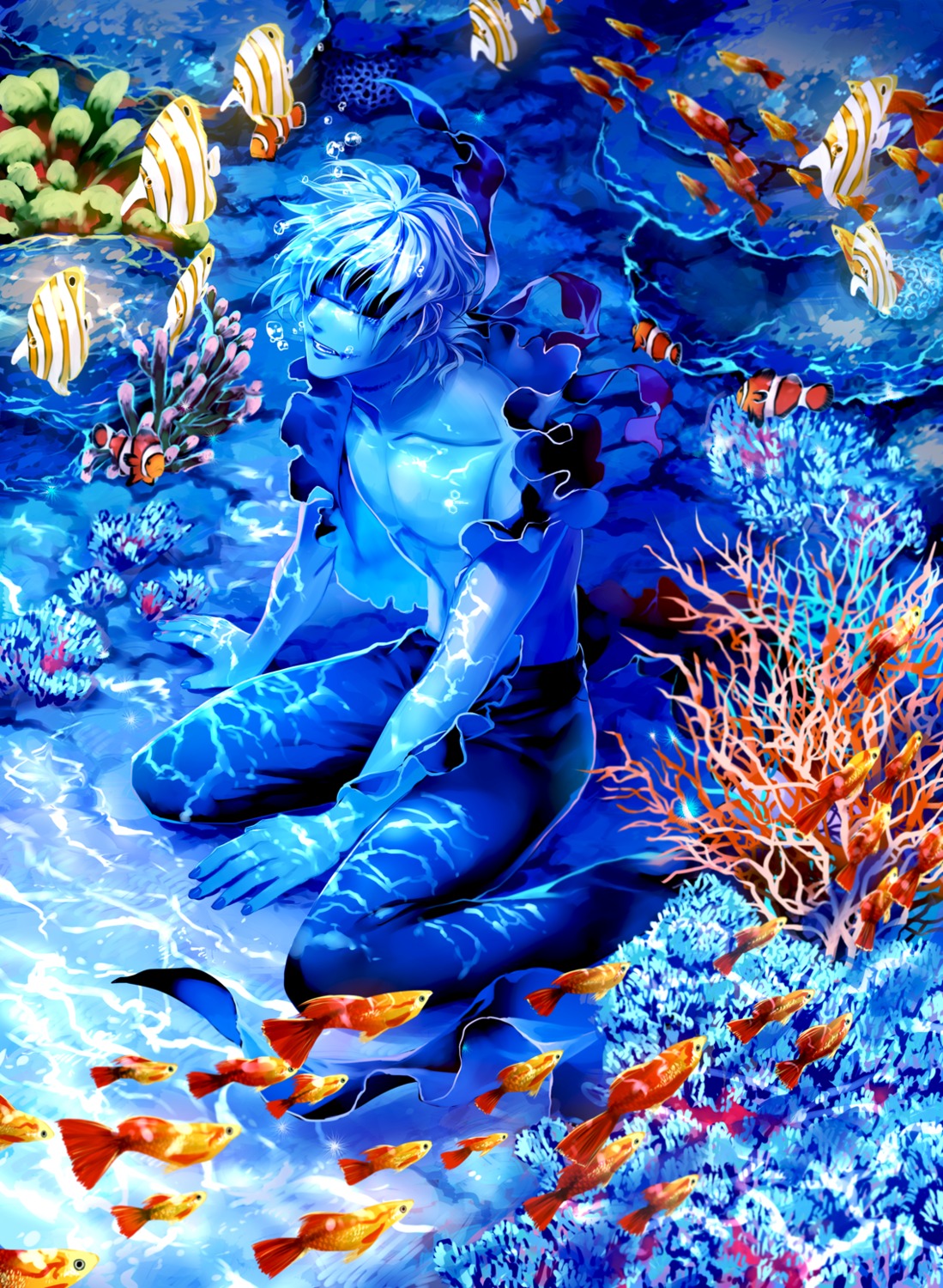 bandages, male, mushine_kaku, vocaloid, youichi_onoya