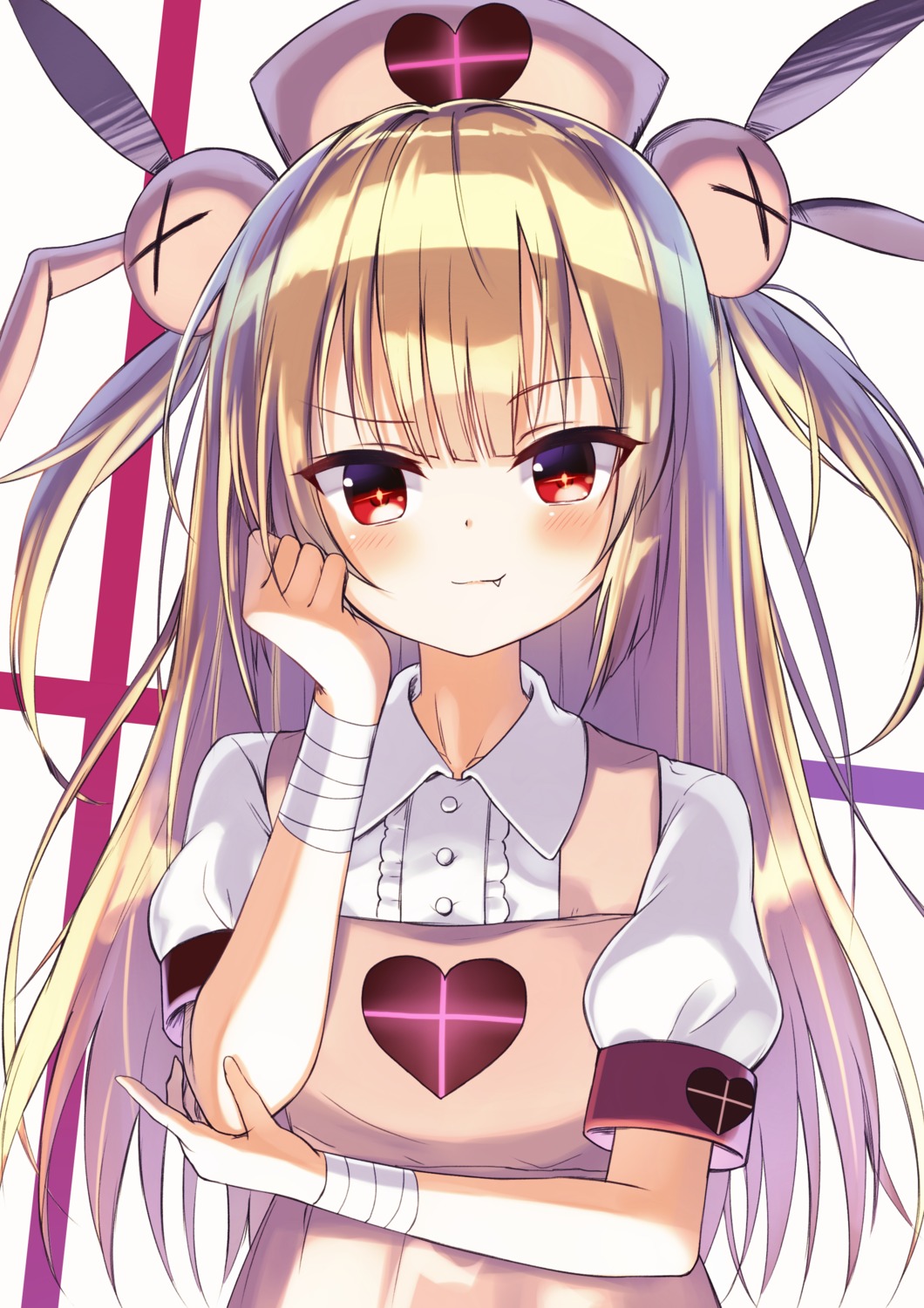 bandages, indie_virtual_youtuber, natori_sana, nurse, satou_(3366_s)