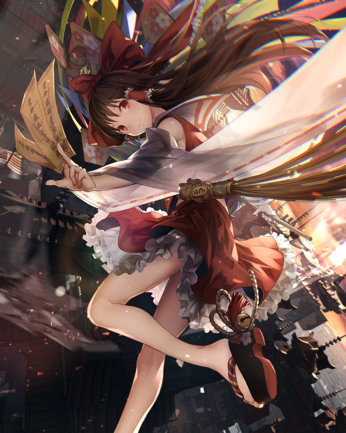 hakurei_reimu, japanese_clothes, miya-ki_(miya_key), touhou