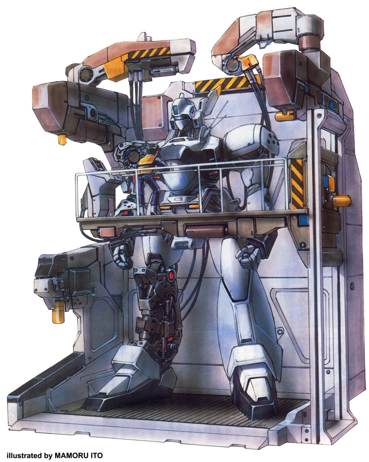 ito_mamoru, mecha, patlabor