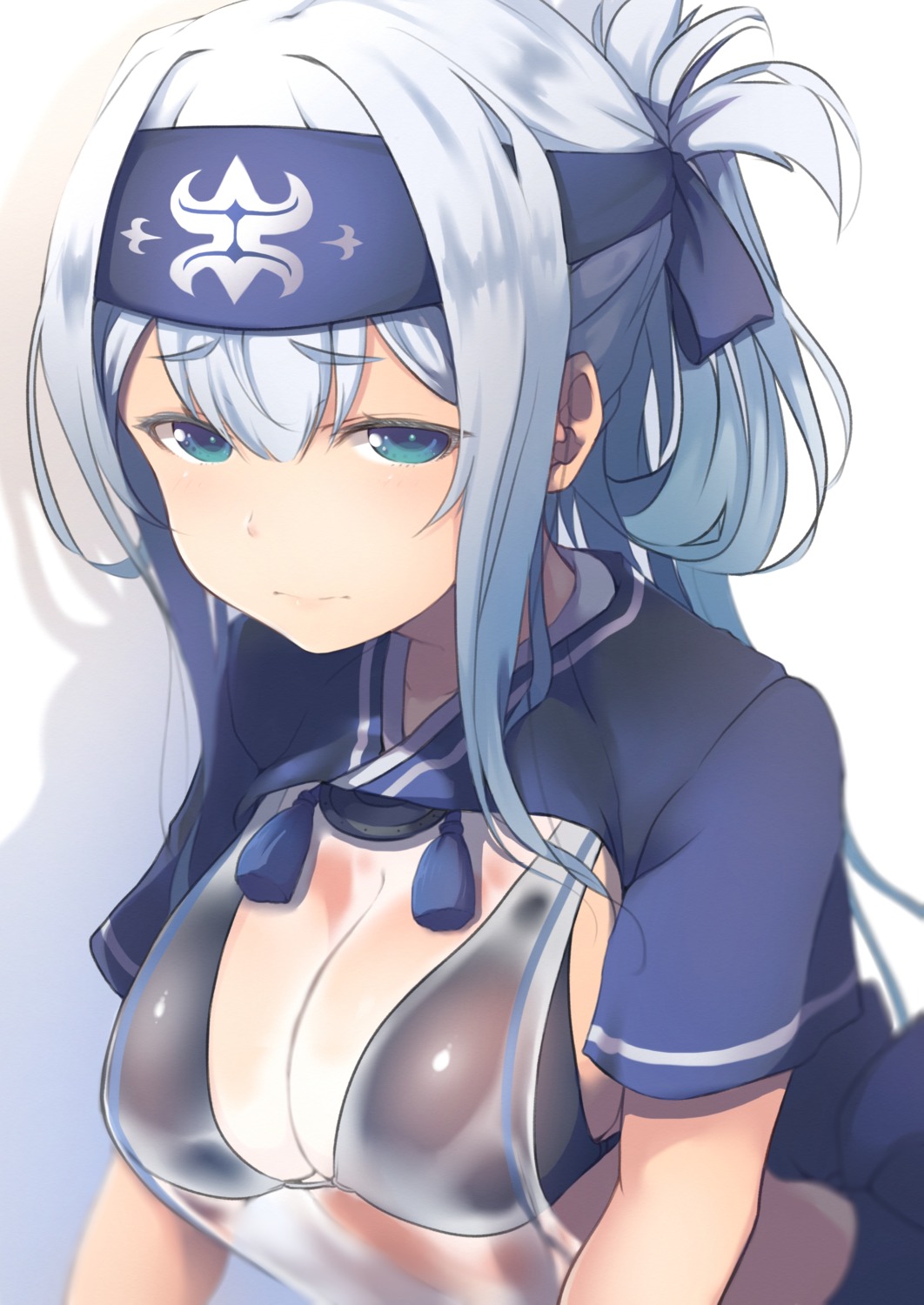 bikini_top, cleavage, dyson_(edaokunnsaikouya), kamoi_(kancolle), kantai_collection, see_through, swimsuits