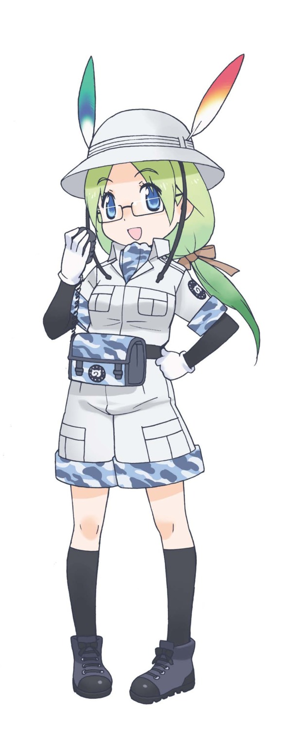 kemono_friends, megane, mirai_(kemono_friends), uniform, yoshizaki_mine