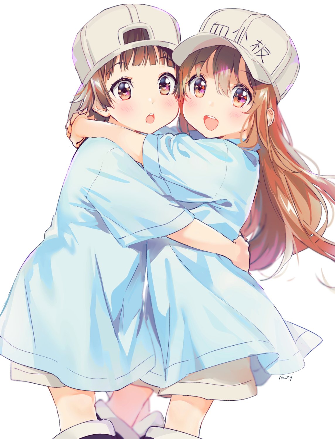 hataraku_saibou, mery_(yangmalgage), platelet_(hataraku_saibou)