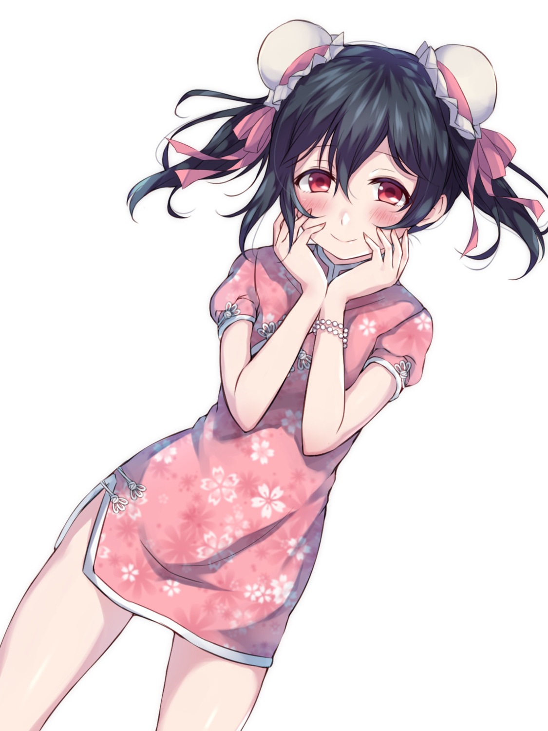 chinadress, hitotsuki_no_yagi, love_live!, love_live!_(series), yazawa_nico
