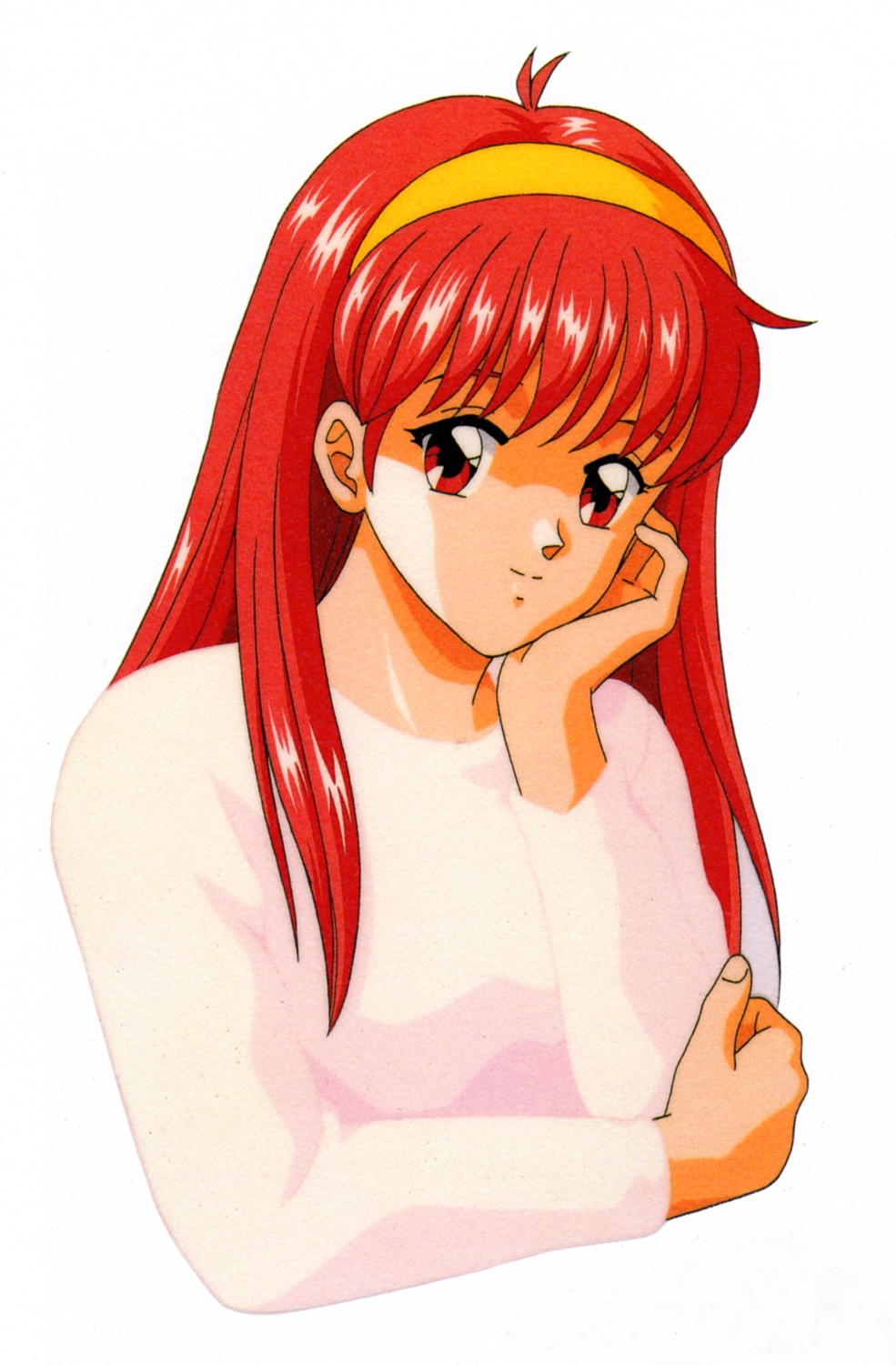 fujisaki_shiori, jpeg_artifacts, sweater, tagme, tokimeki_memorial
