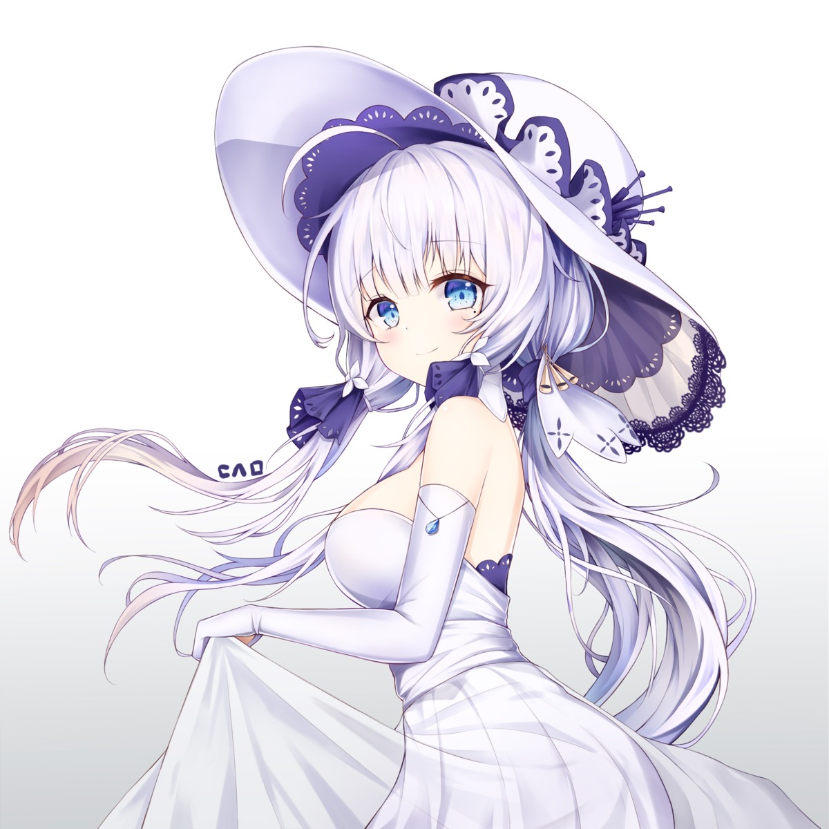 azur_lane, dasima, dress, illustrious_(azur_lane)