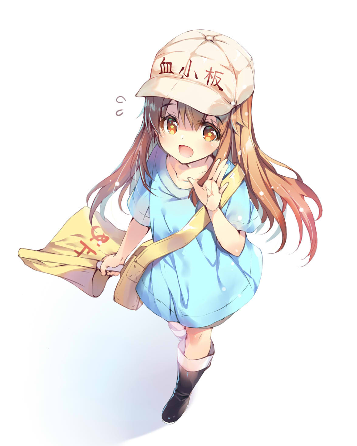 hataraku_saibou, miwabe_sakura, platelet_(hataraku_saibou)