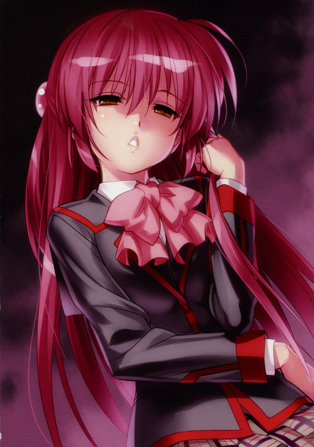 futaki_kanata, little_busters!, seifuku, zen