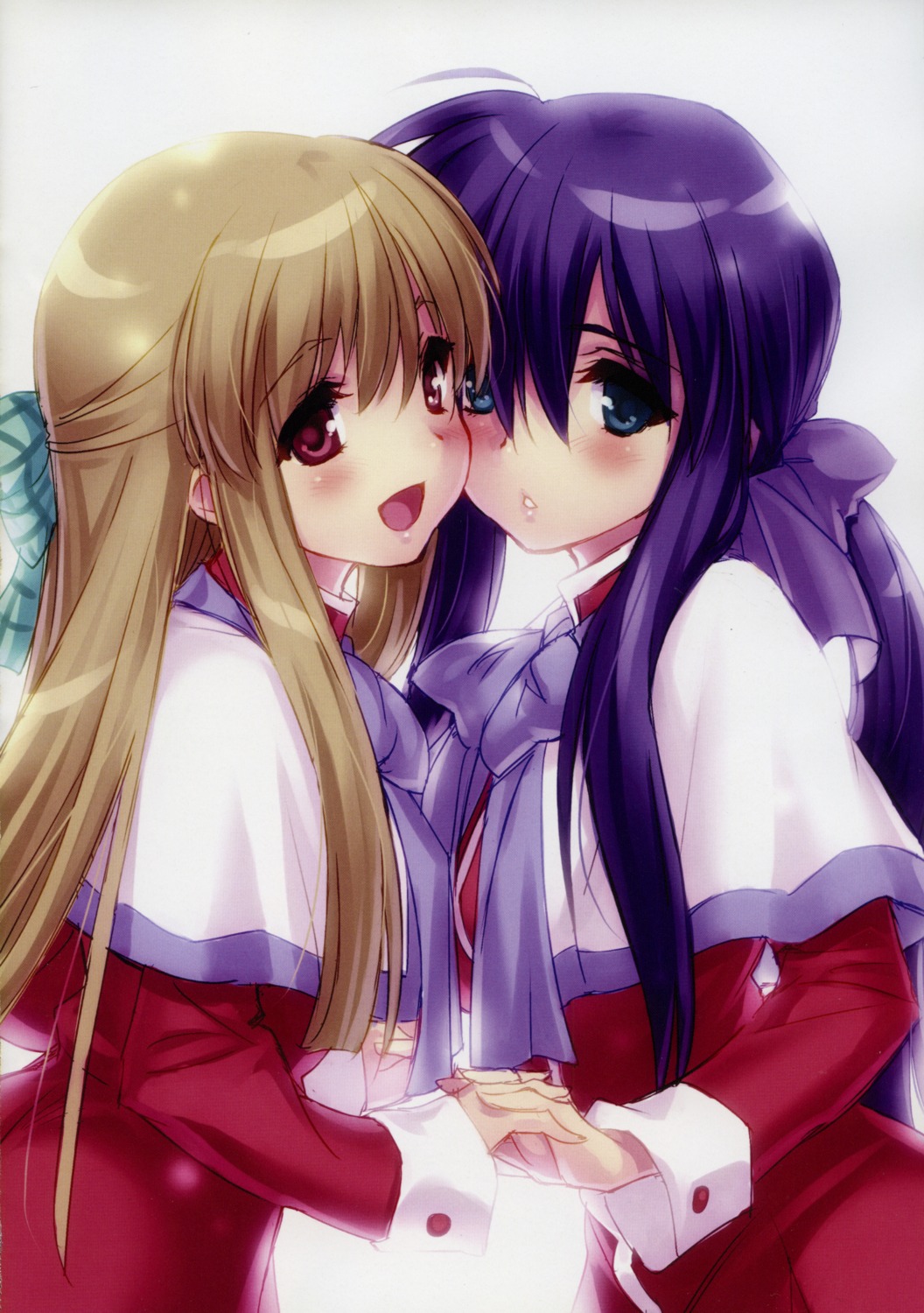 kanon, kawasumi_mai, kurata_sayuri, seifuku, zen
