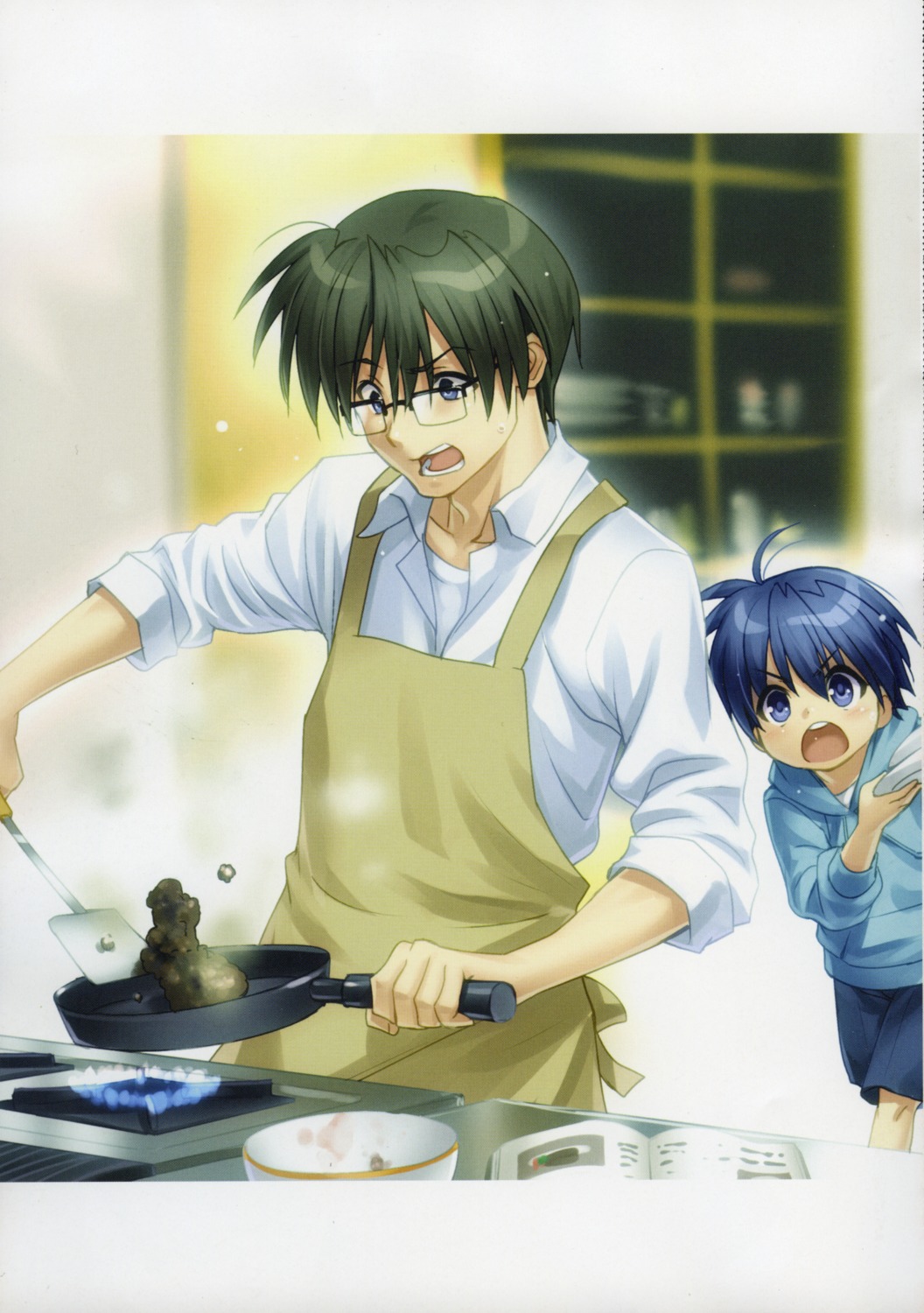 clannad, male, megane, okazaki_naoyuki, okazaki_tomoya, zen