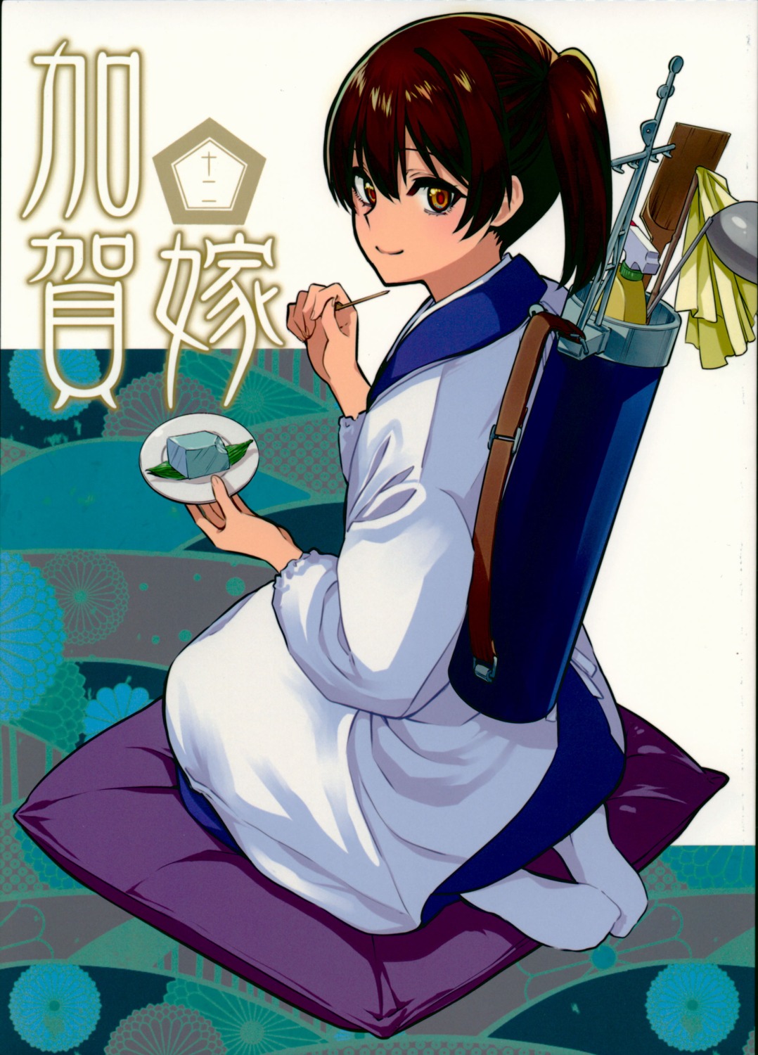ayasugi_tsubaki, japanese_clothes, kaga_(kancolle), kantai_collection
