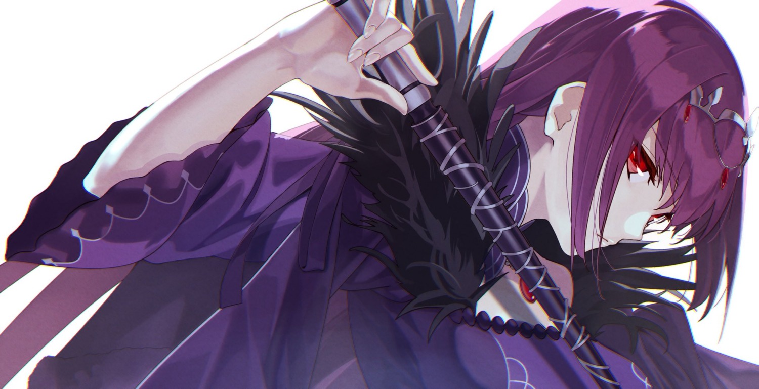 akamiso, fate/grand_order, scathach_skadi, weapon