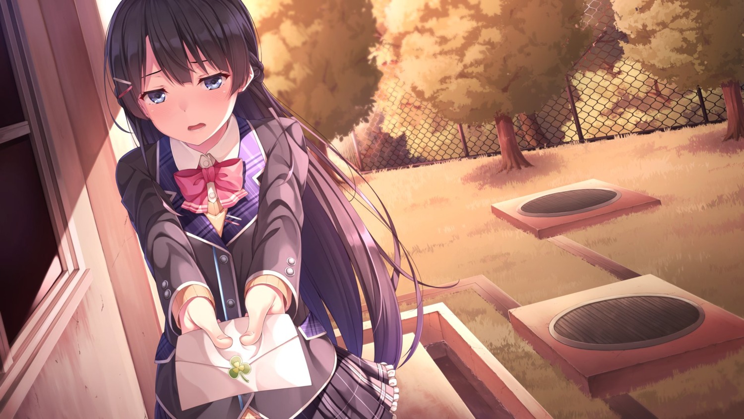 nijisanji, seifuku, sweater, tsukino_mito, yuuri_nayuta