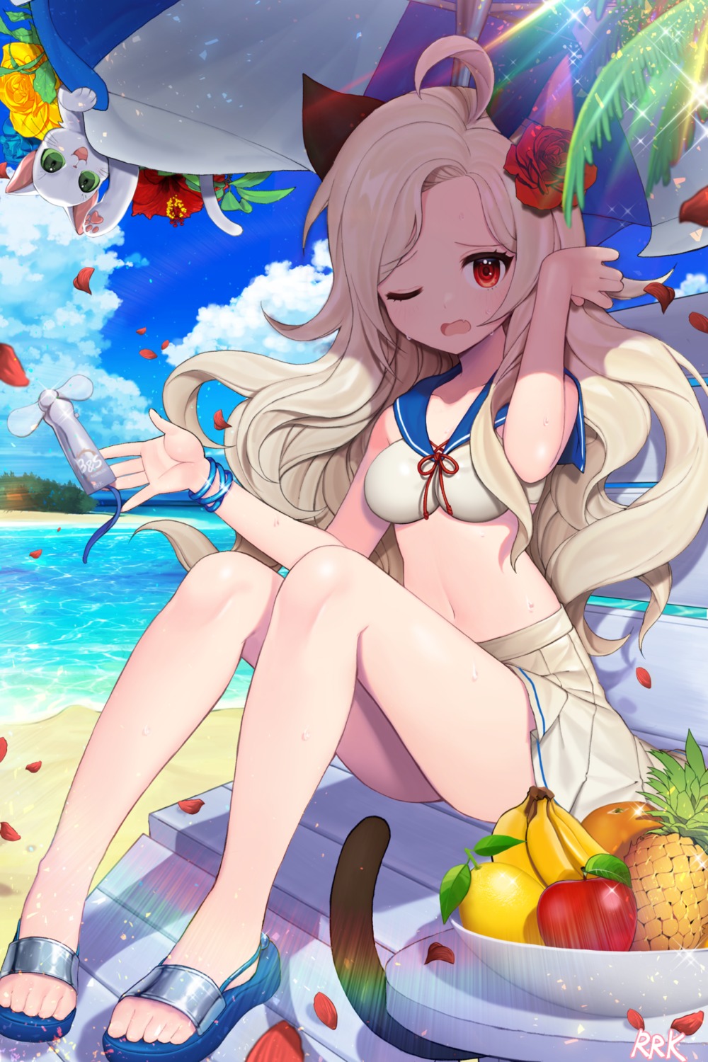 animal_ears, bikini, blade_&_soul, kuang1104, swimsuits, tail
