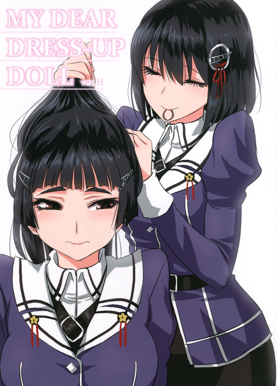 haguro_(kancolle), kantai_collection, minarai_zouhyou, nachi_(kancolle), uniform