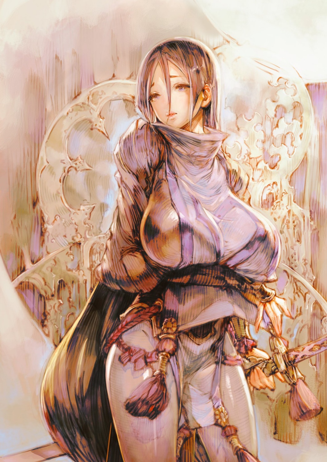 bodysuit, fate/grand_order, kazama_raita, minamoto_no_raikou_(fate)