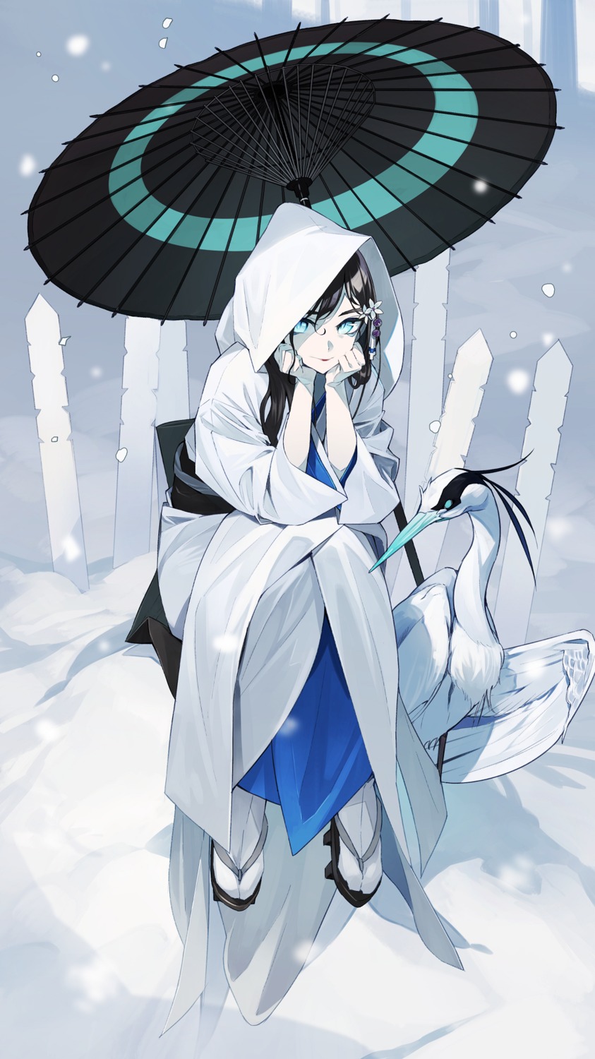 japanese_clothes, kamameshi_gougoumaru, umbrella