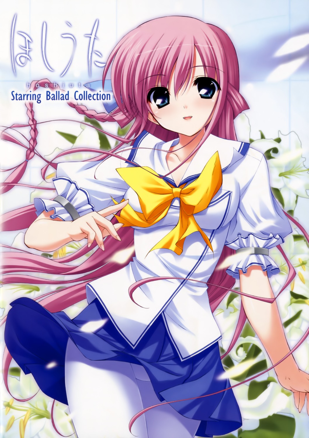 amamiya_kurara, front_wing, fumio, hoshiuta, pantyhose, seifuku