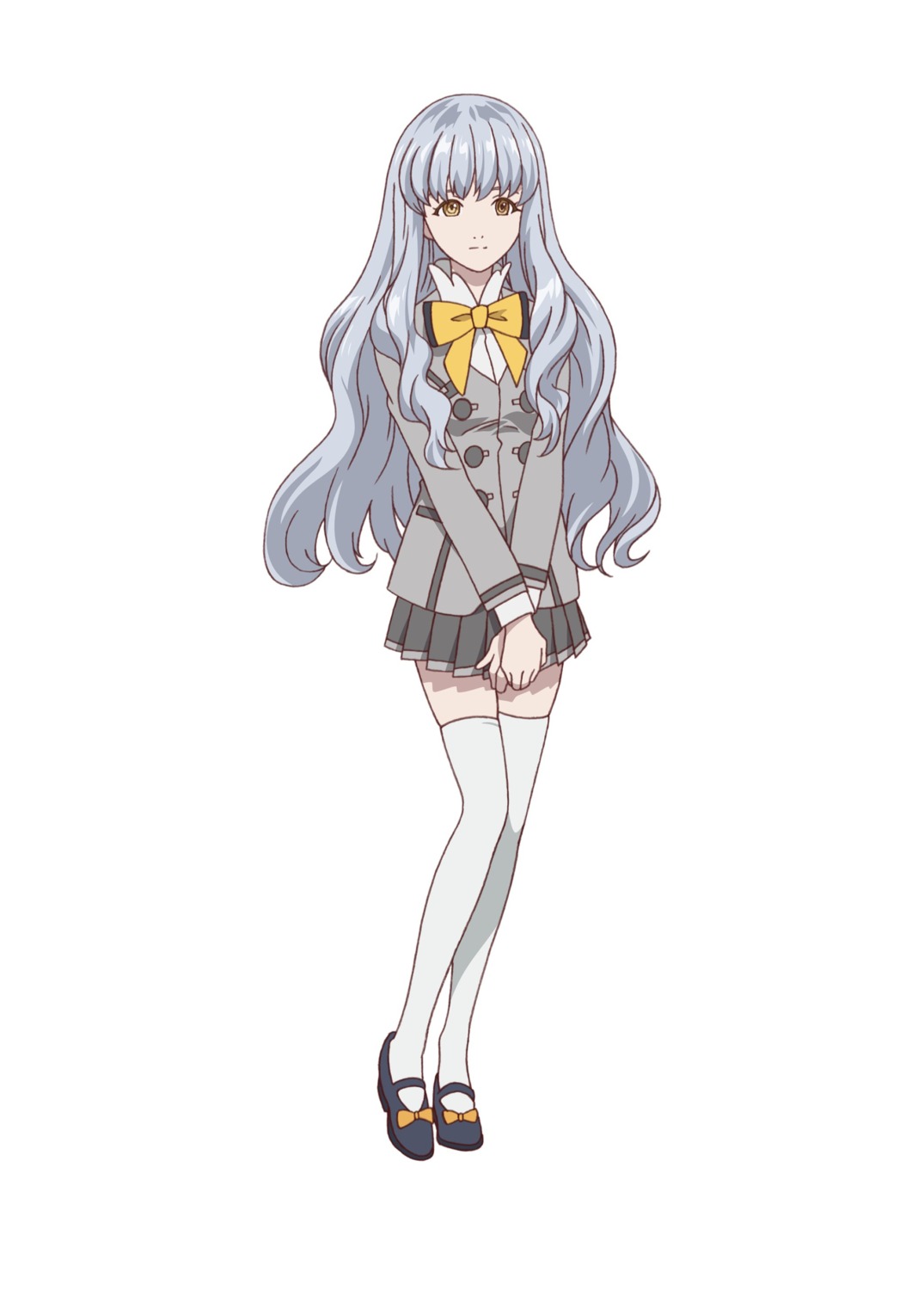 akanesasu_shoujo, heels, mia_silverstone, seifuku, tagme, thighhighs
