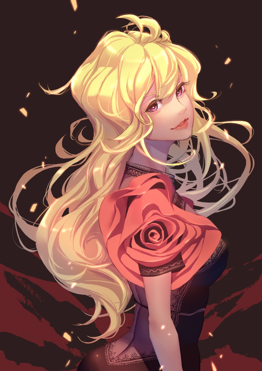 dress, rwby, splish, yang_xiao_long