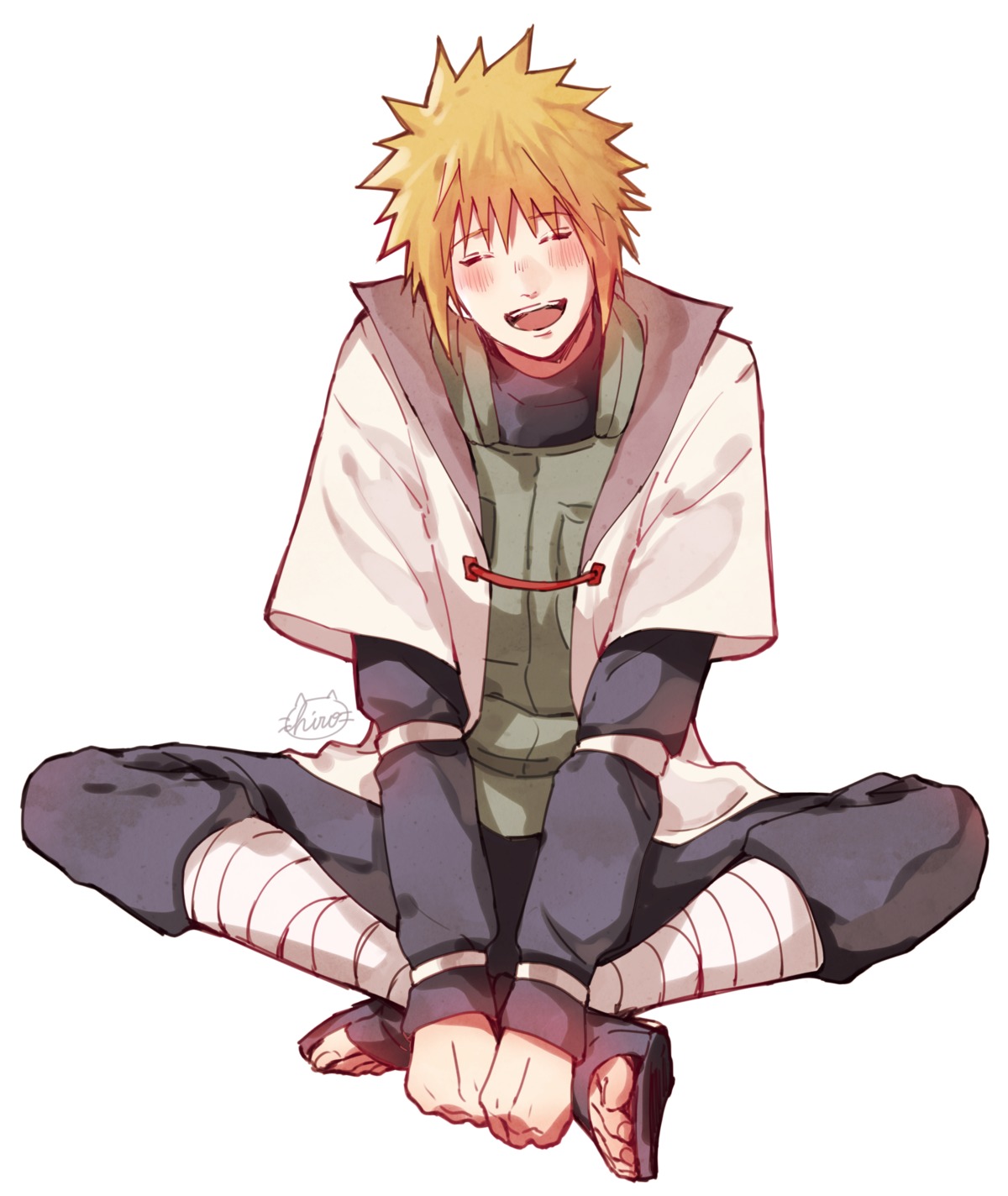 and_rira, male, namikaze_minato, naruto