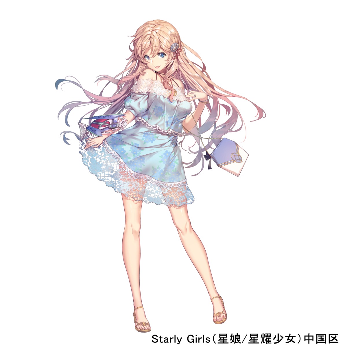 aile_(crossroads), dress, heels, see_through, starly_girls, tera_(starly_girls)