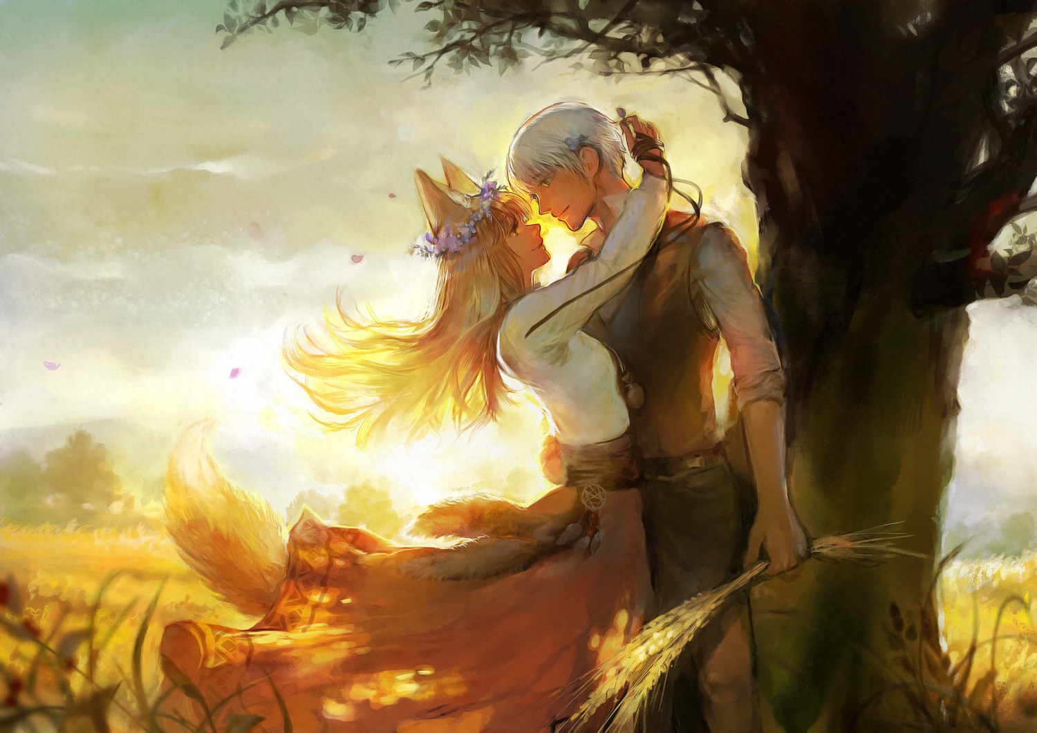 animal_ears, craft_lawrence, holo, ida_rintarou, spice_and_wolf, tail