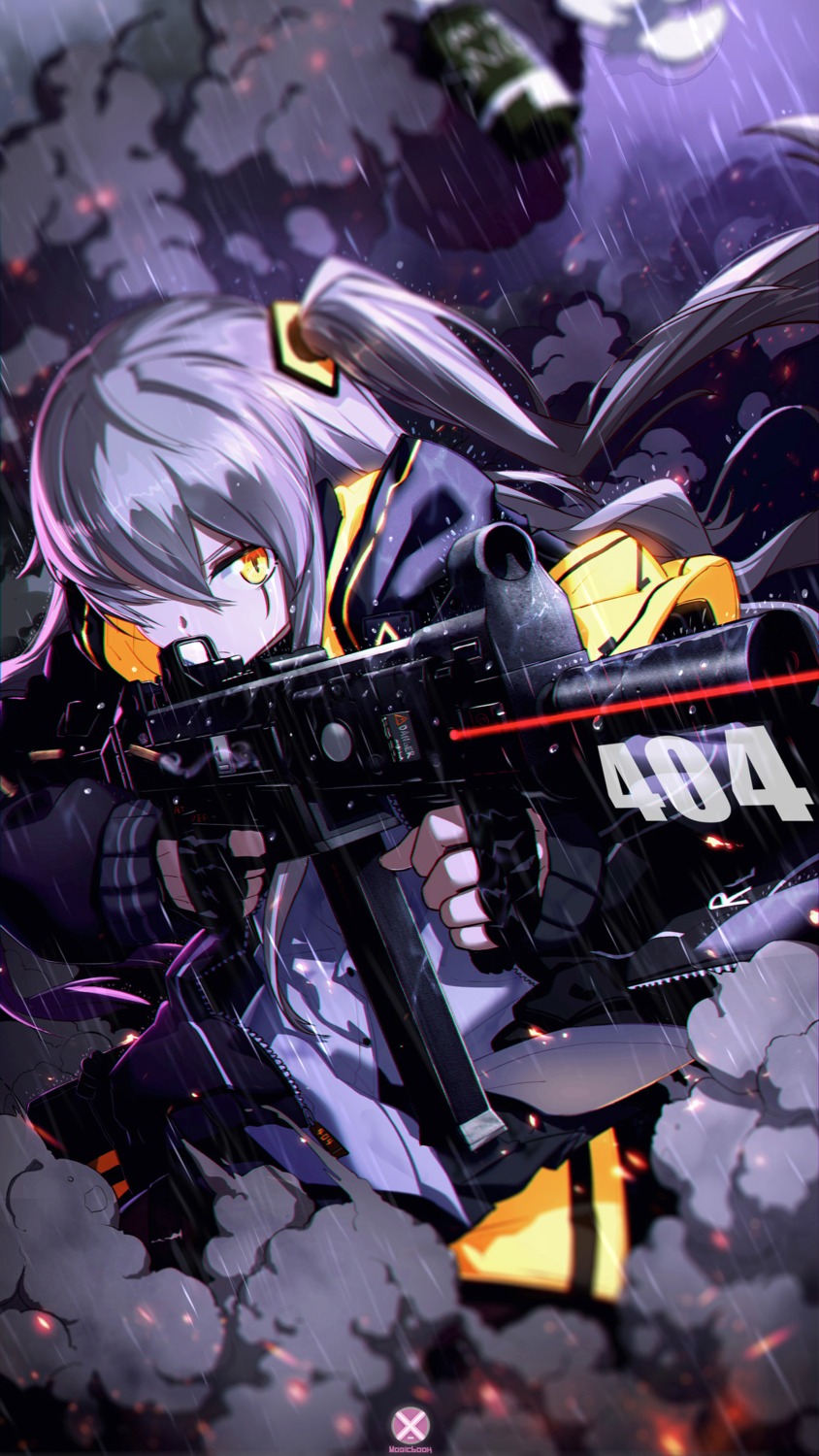 girls_frontline, gun, mahousho, ump45_(girls_frontline)