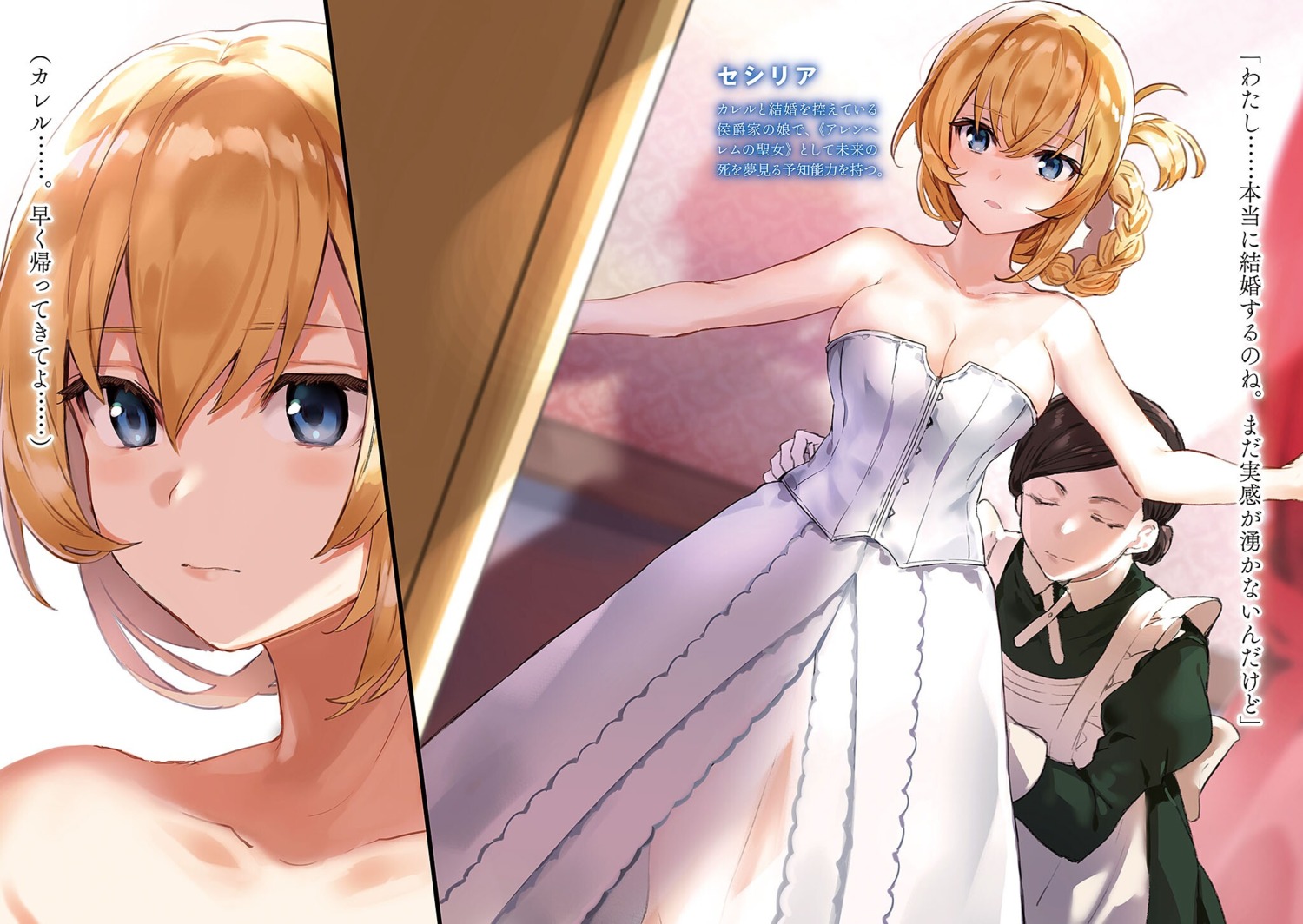 arisaka_ako, cleavage, maid, see_through, vijfster_saga