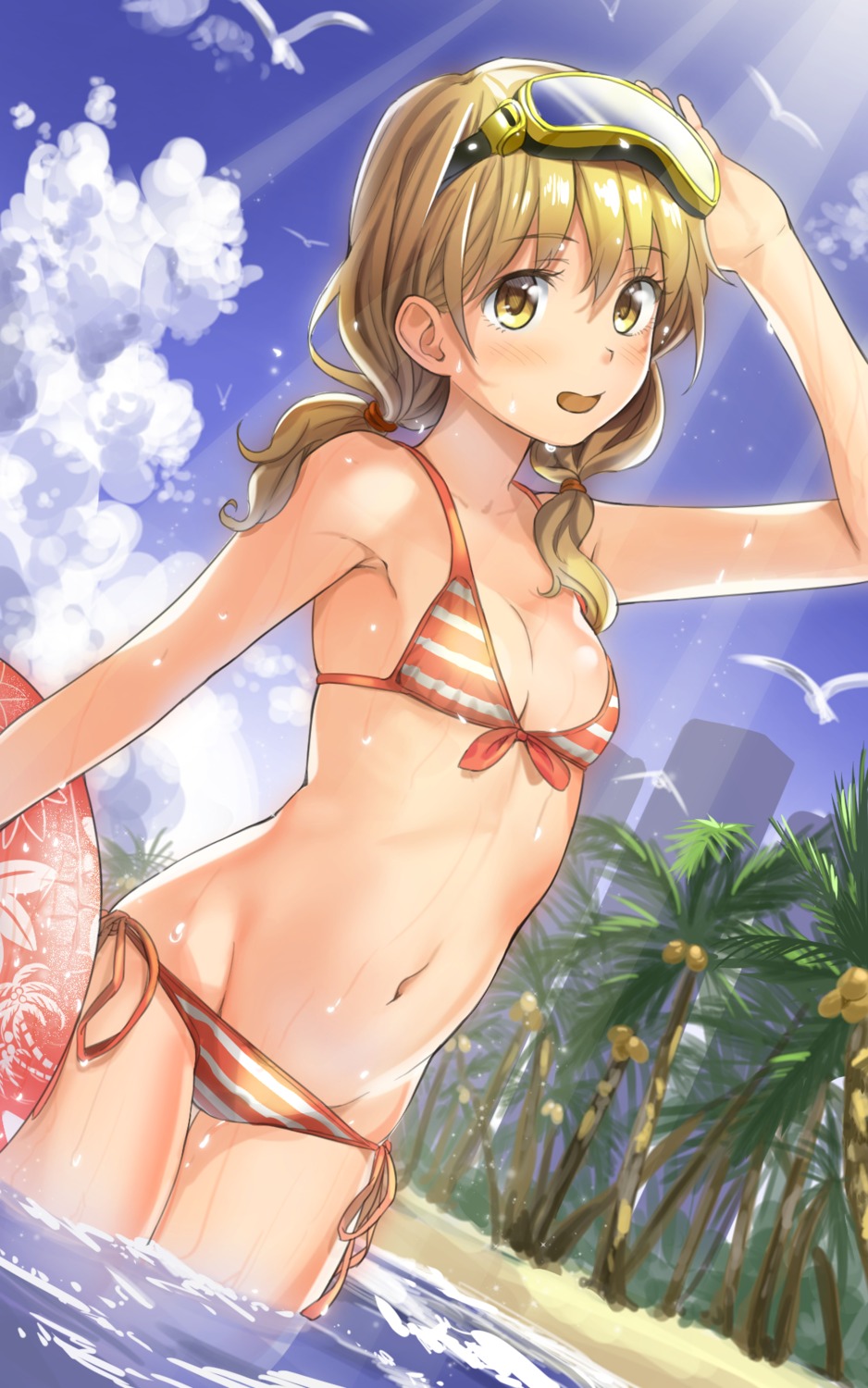 bikini, cleavage, swimsuits, wet, yoropa