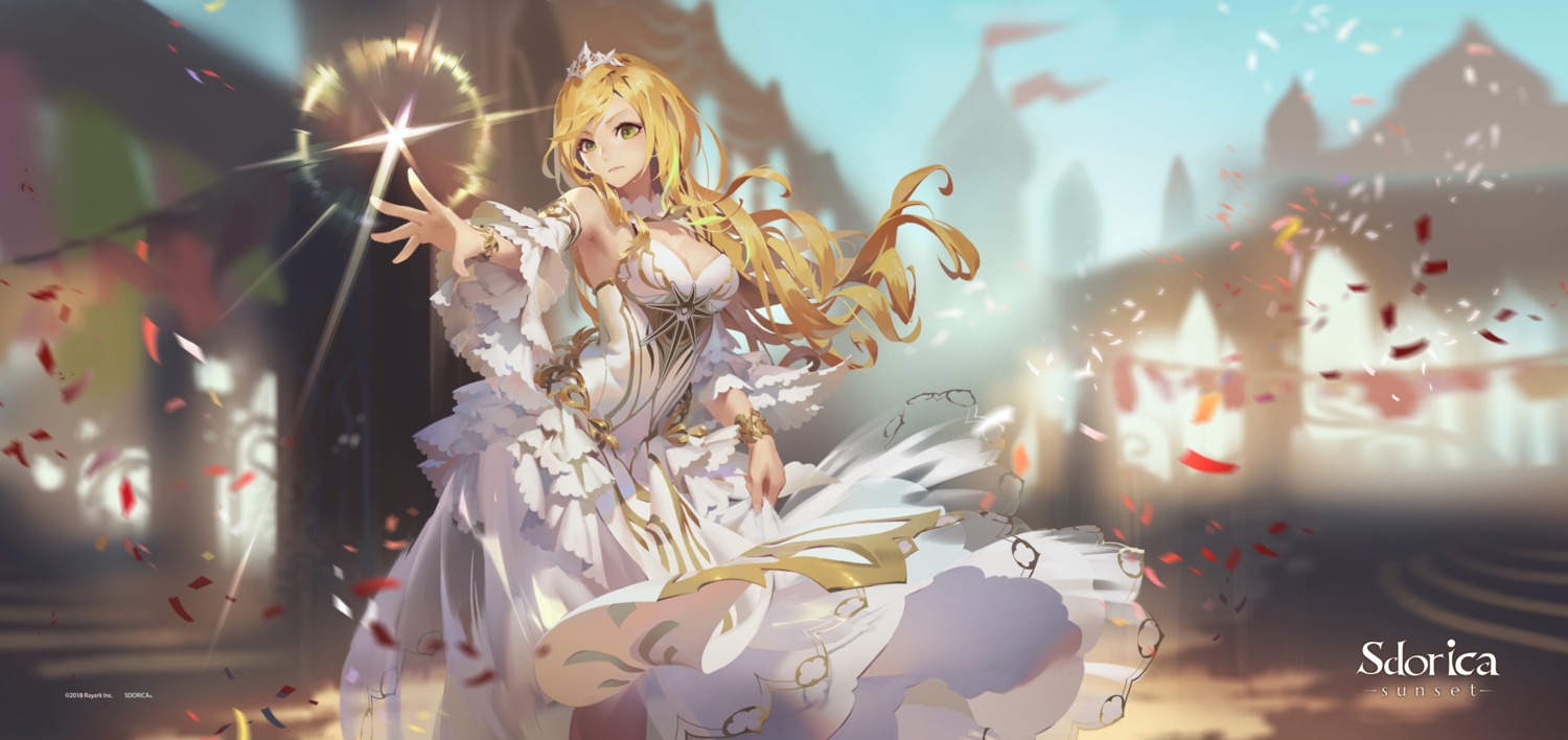 cleavage, dress, jofang, sdorica_-sunset-