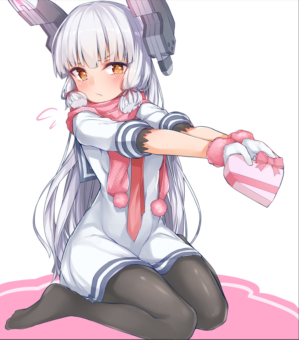 chausson, dress, kantai_collection, murakumo_(kancolle), pantyhose