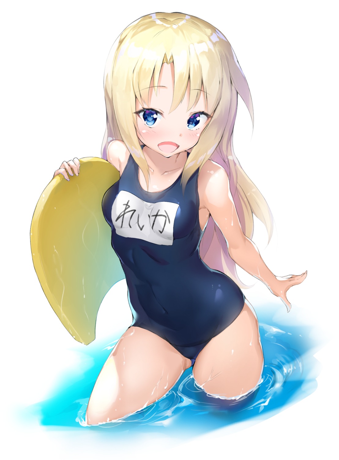 rekareka, school_swimsuit, swimsuits, wet