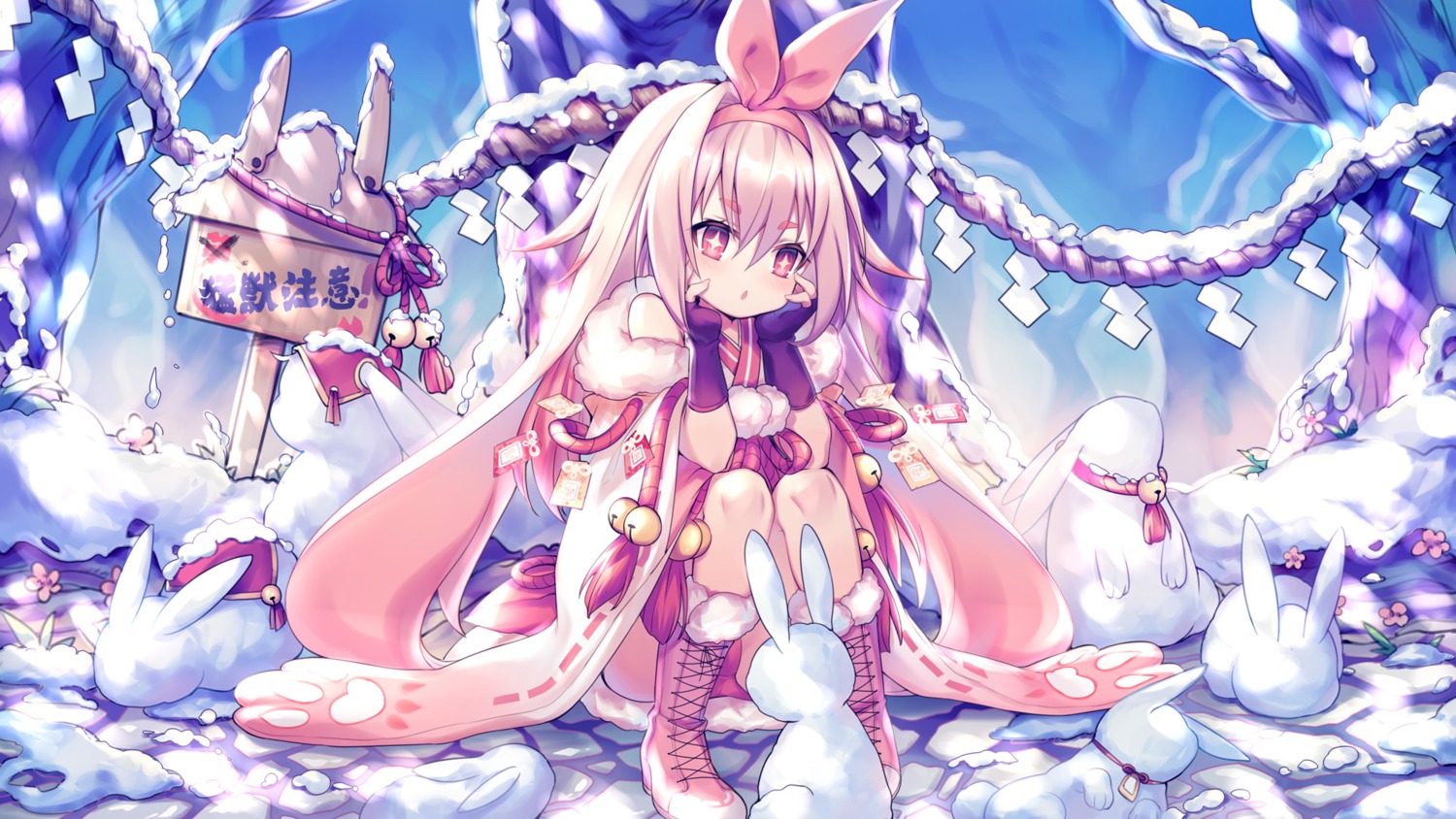 ao_jun, ark_order, heels, japanese_clothes, wallpaper