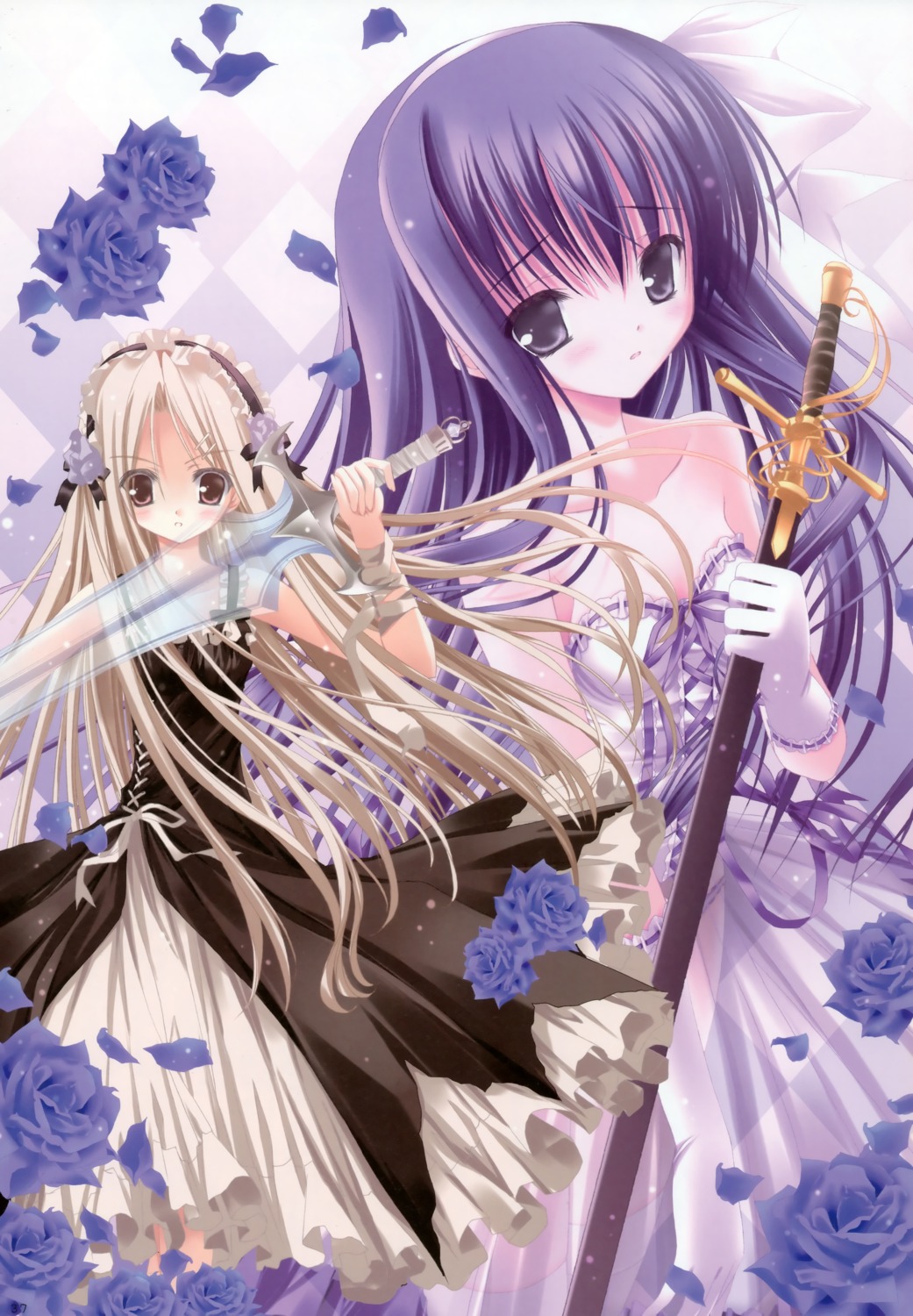 dress, duel_dolls, kanami_charlotte, lolita_fashion, mariangela_claudio_culeman, sword, tinkle