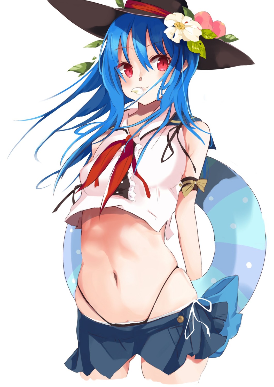 hinanawi_tenshi, pantsu, tetsurou_(fe+), touhou