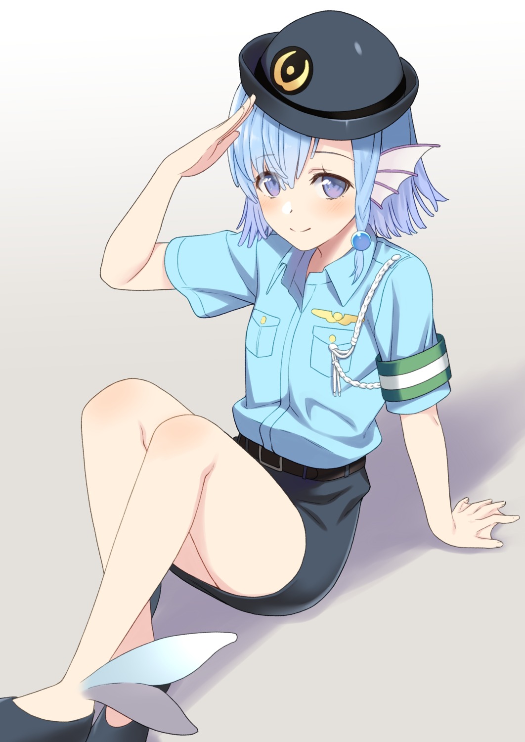 athome_shuka, elliot_leucosia, enjo_kouhai, police_uniform, takunomi