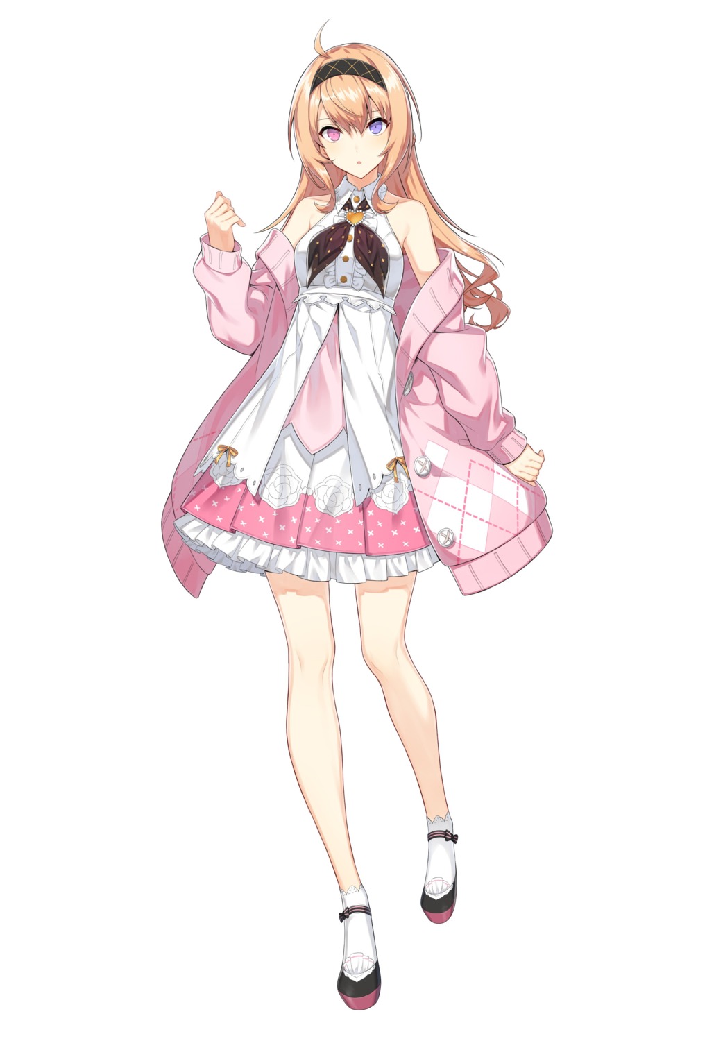 bai_winchester, closers, dress, heterochromia, sweater, tagme
