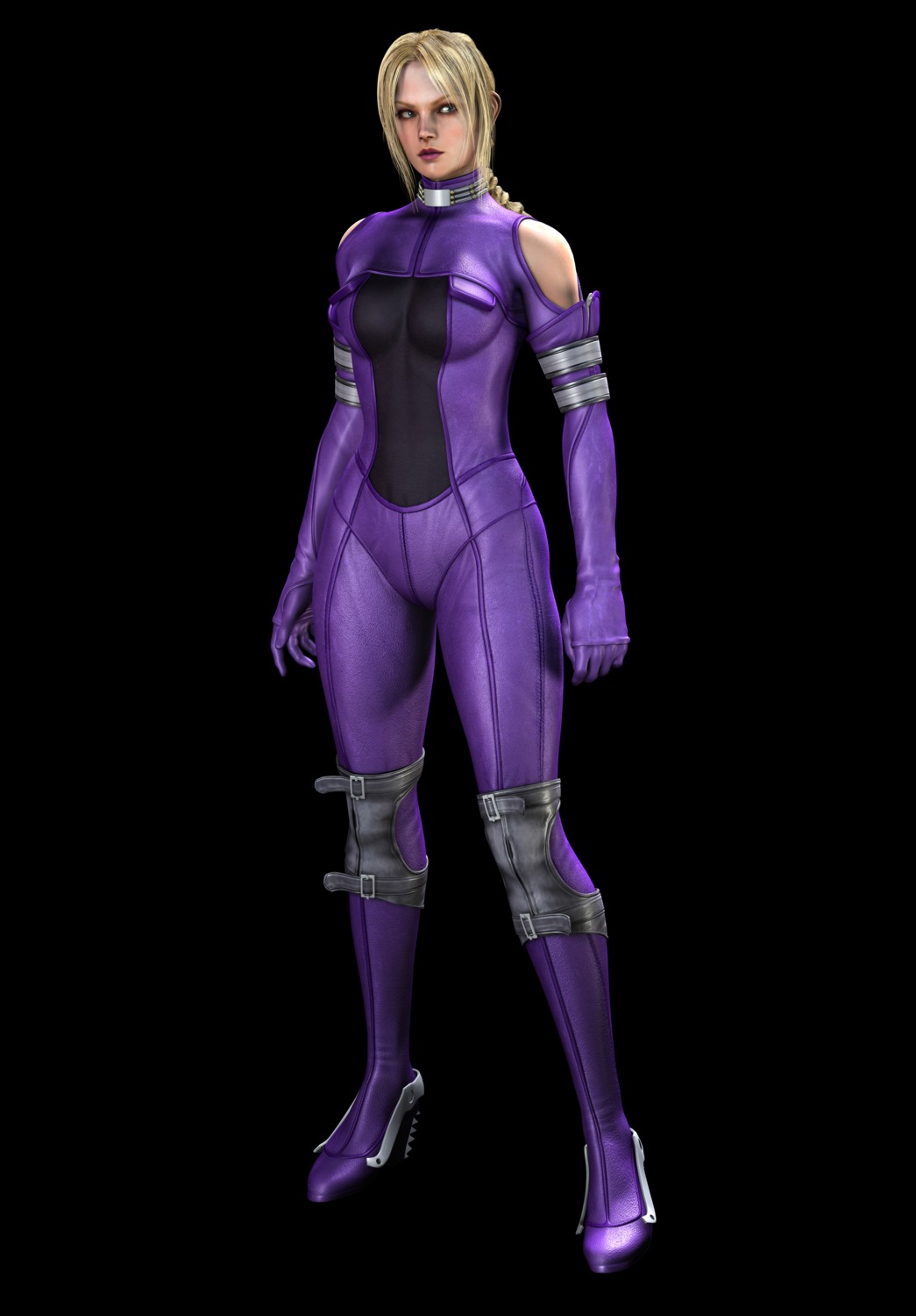 bodysuit, cg, heels, nina_williams, tekken