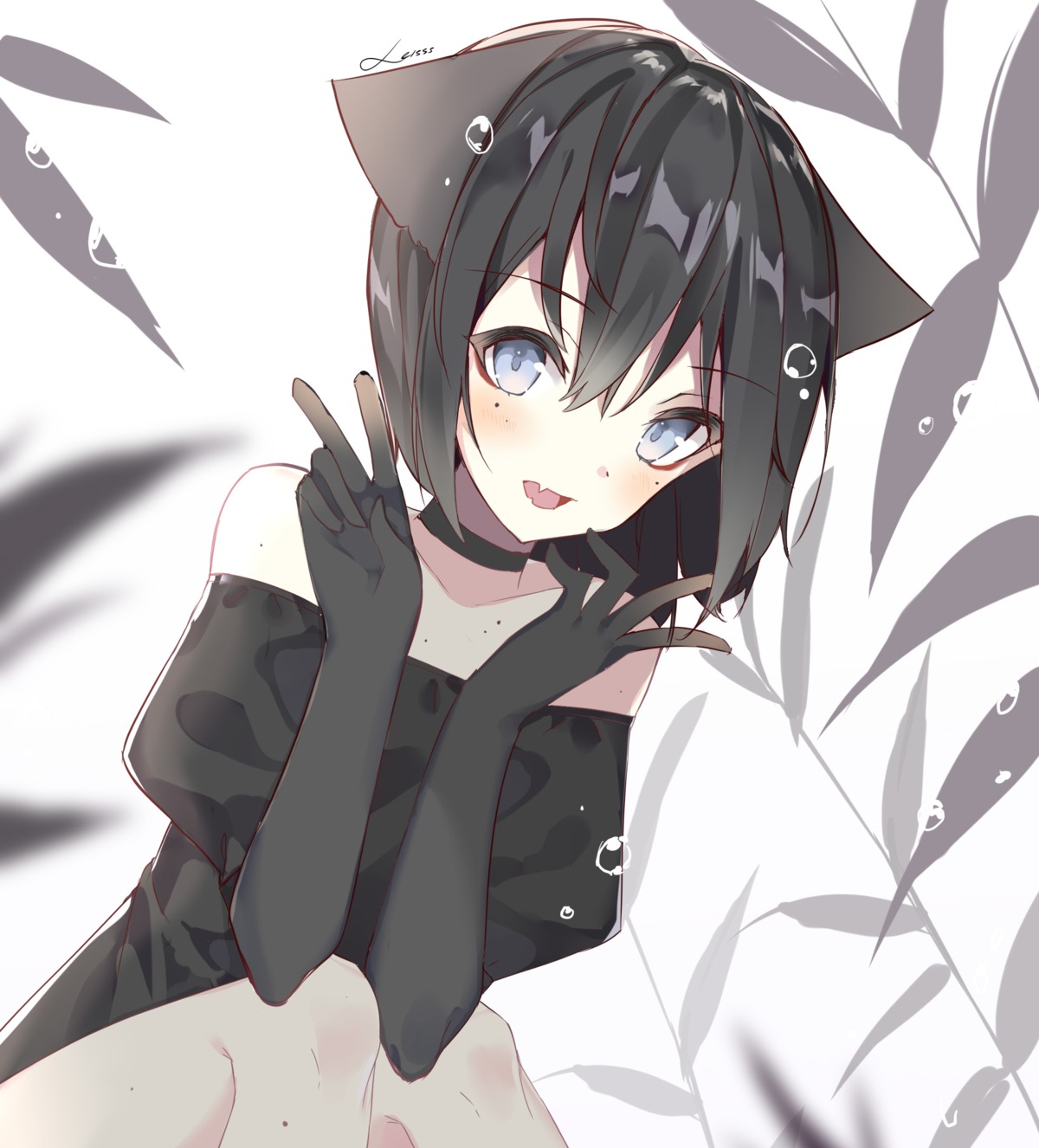 animal_ears, leisss, nekomimi