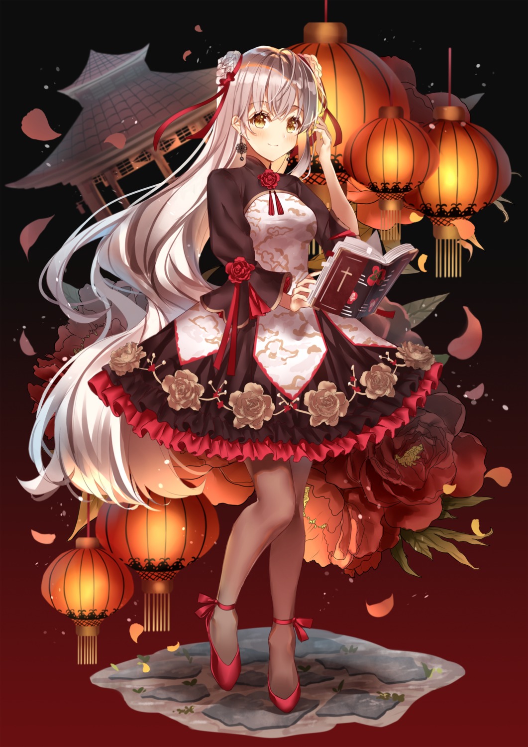 asian_clothes, fantasy_project, heels, pantyhose, tagme