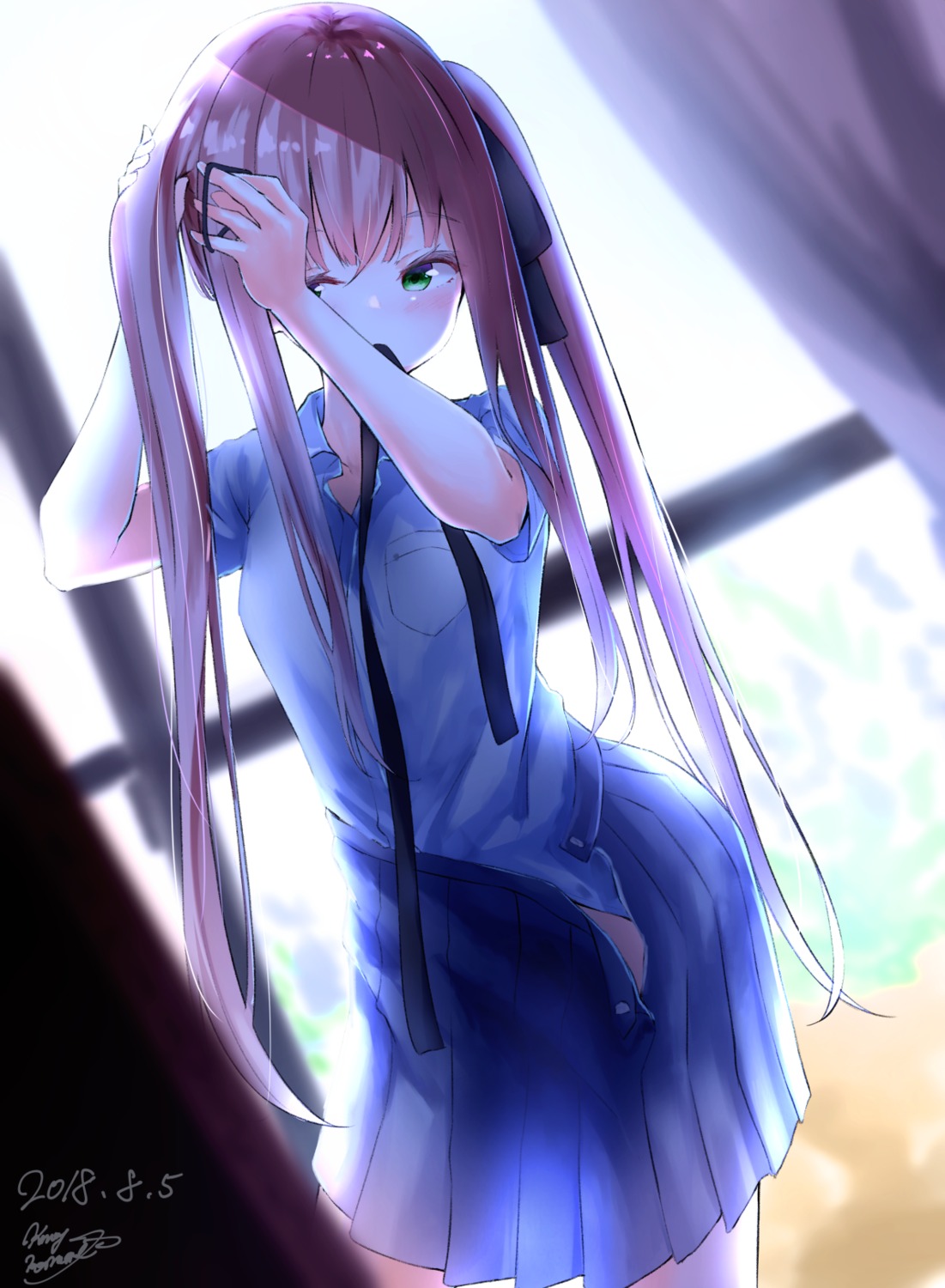 knoy3356, seifuku, undressing