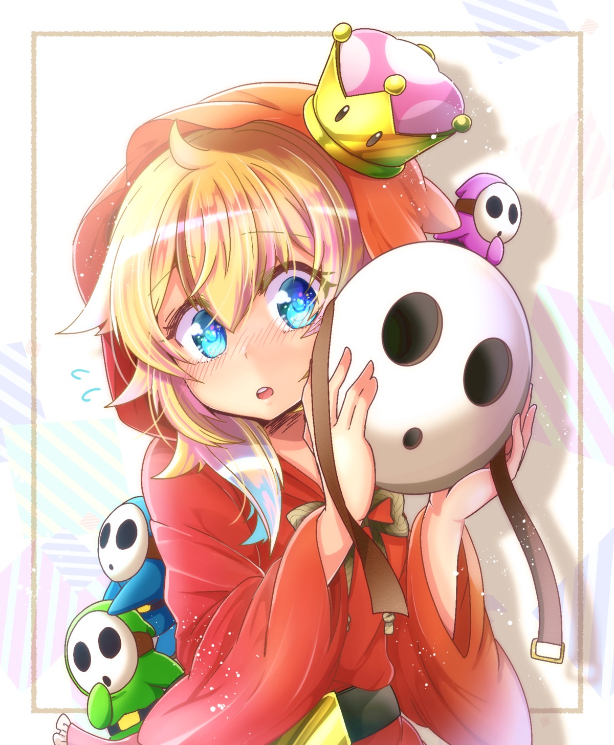 new_super_mario_bros._u_deluxe, pina710, shy_guy
