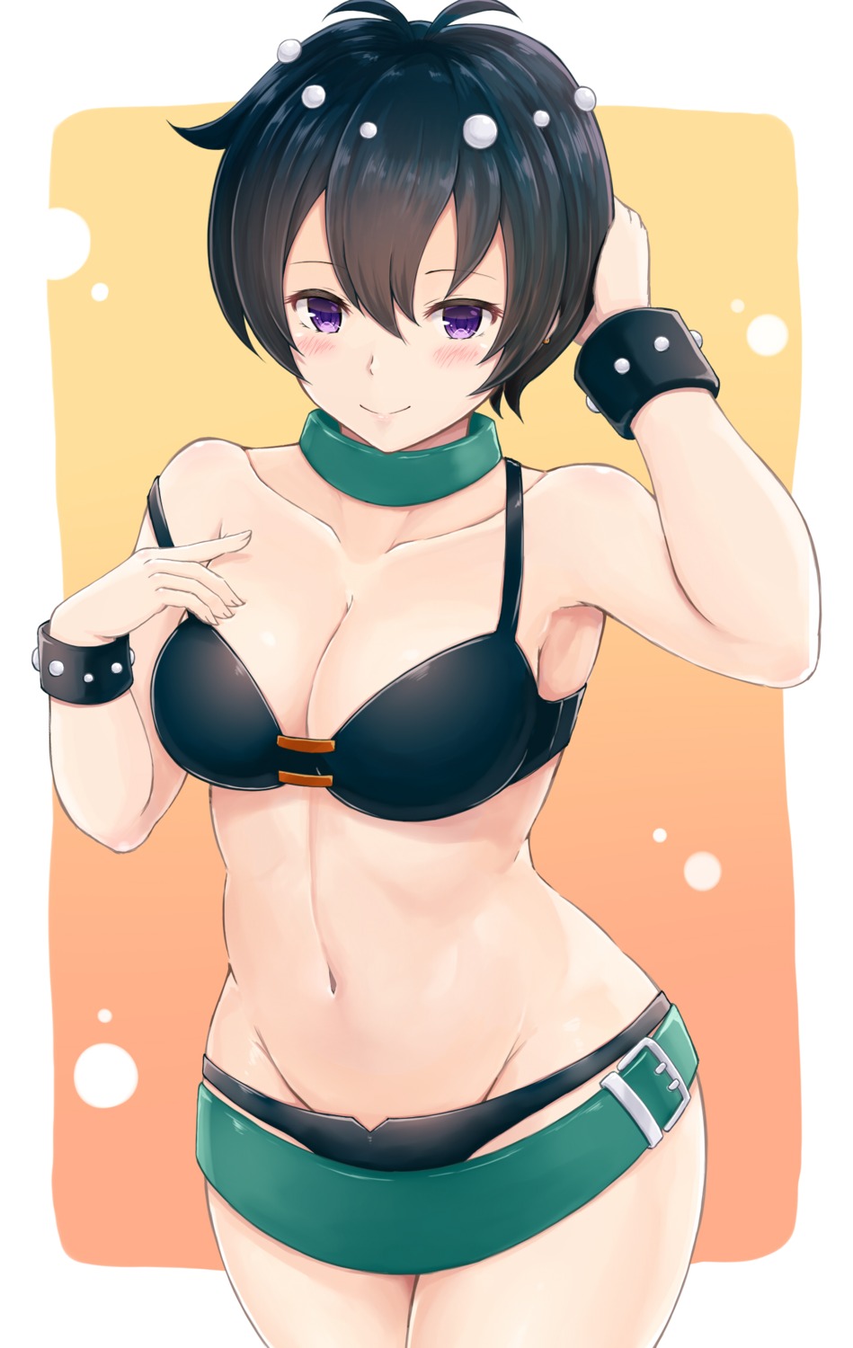 ageha_(pop'n_music), bra, cleavage, pantsu, pop'n_music, shouju_ling