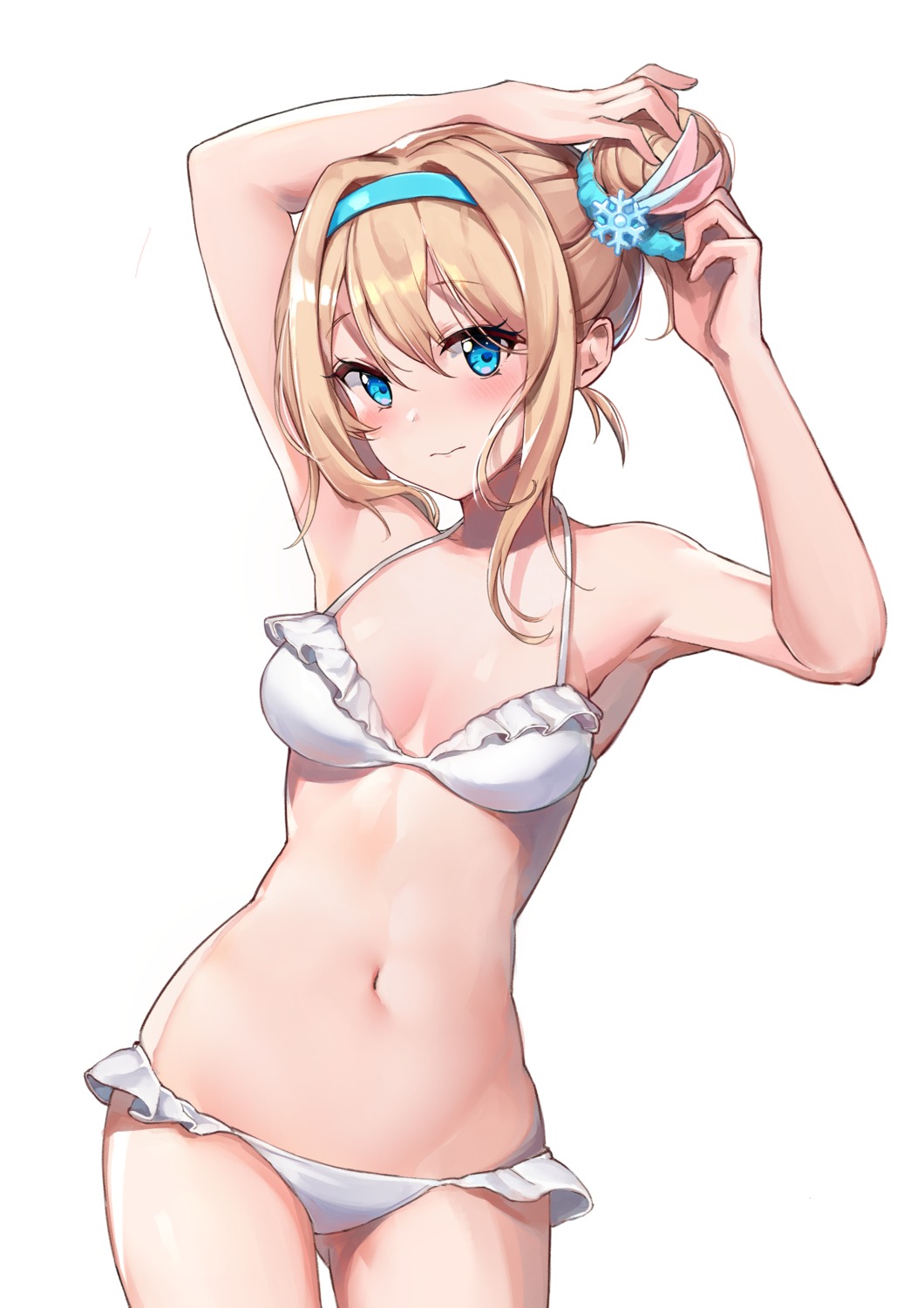 bada_(jksh5056), bikini, cleavage, girls_frontline, suomi_kp31_(girls_frontline), swimsuits