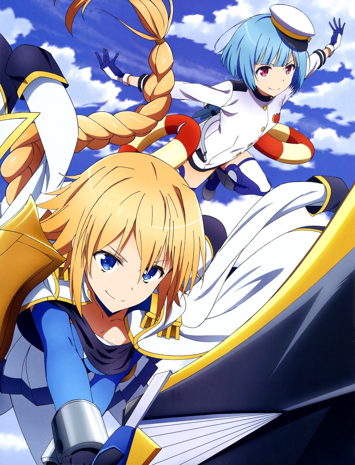 armor, hangyakusei_million_arthur, pantyhose, sword, tagme, thighhighs, uniform